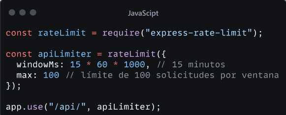 EJEMPLO DE RATE LIMITING