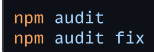 EJEMPLO DE USO DE NPM AUDIT
